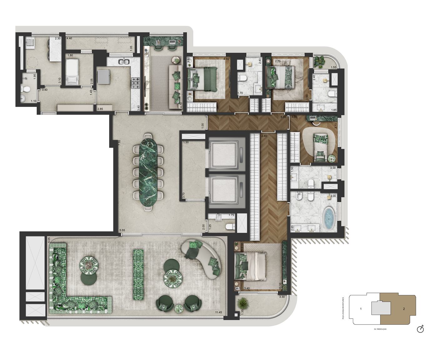 Planta padrão Final 2