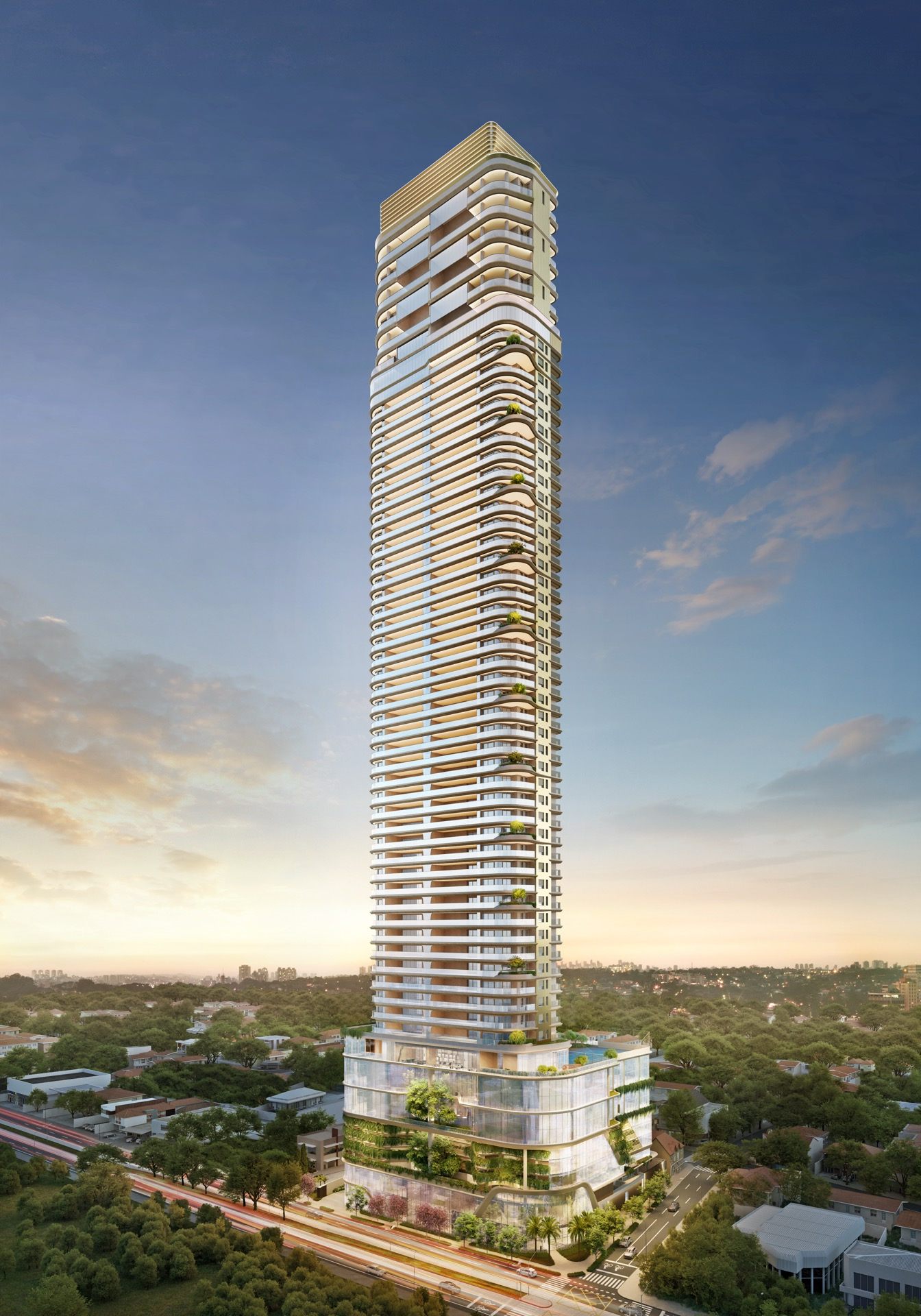 Fachada Epic Jardim Europa by Pininfarina
